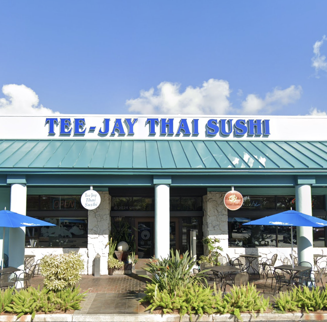 Tee Jay Thai Sushi Restaurant Entrance View